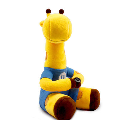 L'OEM bourré mignon de cadeau de Toy For Children de girafe a adapté le traitement aux besoins du client