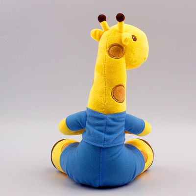 L'OEM bourré mignon de cadeau de Toy For Children de girafe a adapté le traitement aux besoins du client