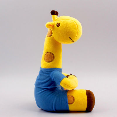 L'OEM bourré mignon de cadeau de Toy For Children de girafe a adapté le traitement aux besoins du client
