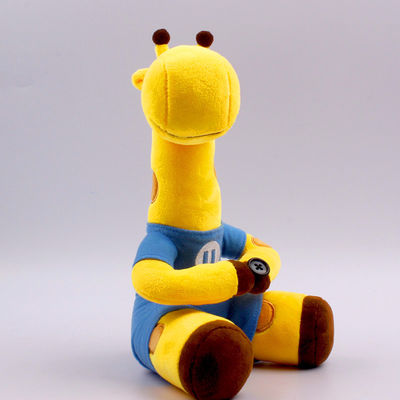 L'OEM bourré mignon de cadeau de Toy For Children de girafe a adapté le traitement aux besoins du client