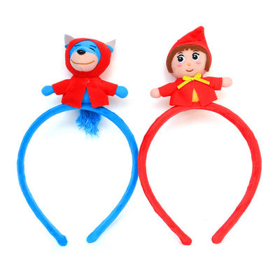 15cm ou poupée mignonne adaptée aux besoins du client d'épingle à cheveux de fille d'agrafes de cheveux de peluche d'images de bande dessinée