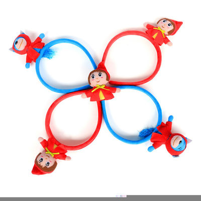 15cm ou poupée mignonne adaptée aux besoins du client d'épingle à cheveux de fille d'agrafes de cheveux de peluche d'images de bande dessinée