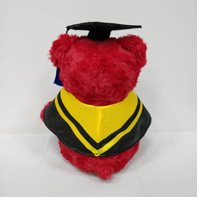 Enfants Doctorial rouges conformes mous de Teddy Bear Plush Toys For de chapeau