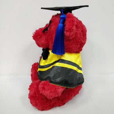 Enfants Doctorial rouges conformes mous de Teddy Bear Plush Toys For de chapeau