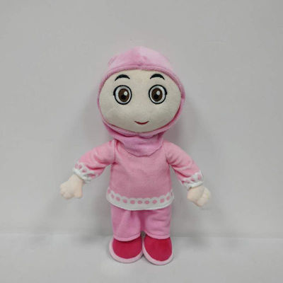cadeau bourré par fille africaine de jouets de peluche de poupée de fille de 30cm pour le jour des enfants