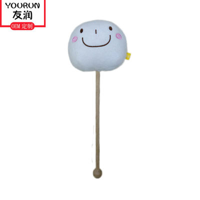 Le marteau blanc de massage de peluche de bande dessinée a personnalisé