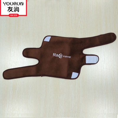 Élastique chaud de protection de genou de peluche d'éponge d'hiver pour des sports