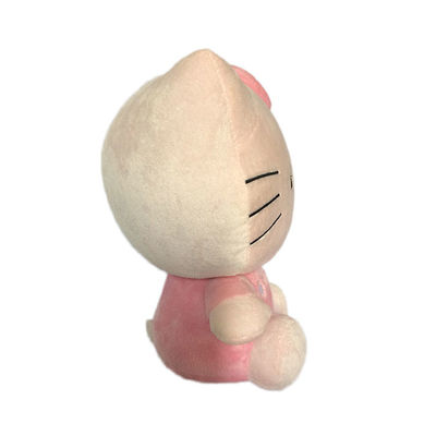 Bonjour blanc adapté aux besoins du client Kitty Cat Plush Toys Stuffed Animal ISO9001