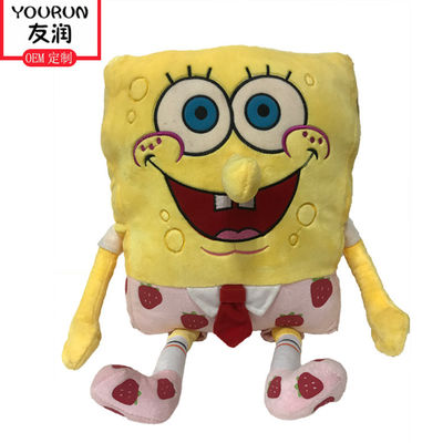 La peluche d'Anime d'OEM joue le cadeau d'anniversaire des enfants d'oreiller de peluche de 40cm Spongebob