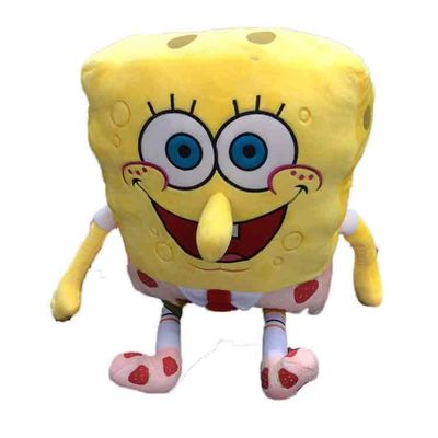 La peluche d'Anime d'OEM joue le cadeau d'anniversaire des enfants d'oreiller de peluche de 40cm Spongebob