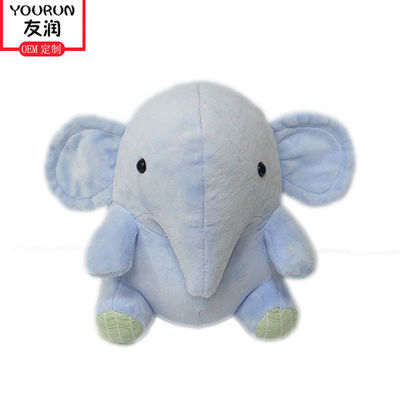 Peluche bleue écologique inodore Toy For Baby d'éléphant