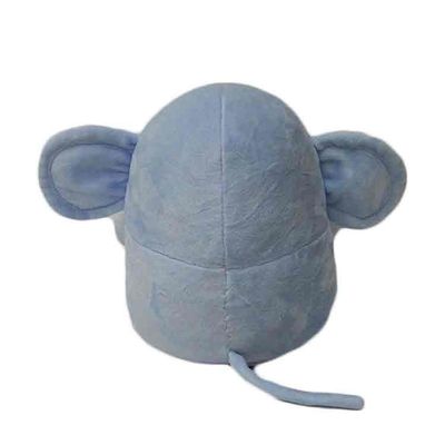 Peluche bleue écologique inodore Toy For Baby d'éléphant