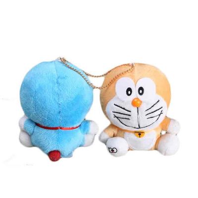 Dingdang inodore sûr Cat Plush Keychain Pp Cotton a bourré Cat Keychain