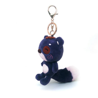 OEM pendant à chaînes principal de sac de 10cm Mini Black Plush Teddy Bear