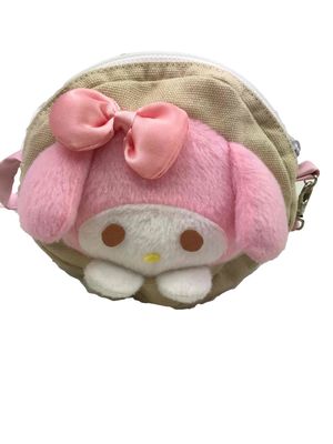 Décor zéro circulaire de maison de peluche de portefeuille de Mini Fashion Cute Rabbit Plush