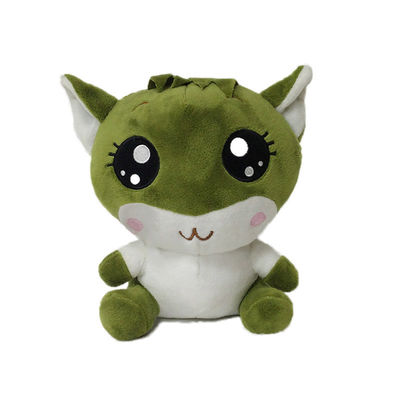 Cadeau vert d'enfants de Cat Toy Detective Soft Cuddly Toy de coton mignon de pp