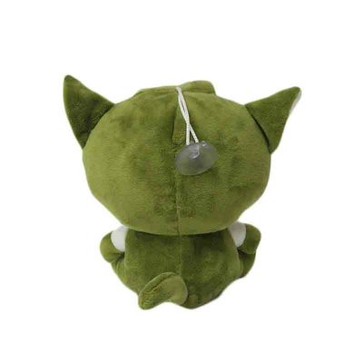 Cadeau vert d'enfants de Cat Toy Detective Soft Cuddly Toy de coton mignon de pp
