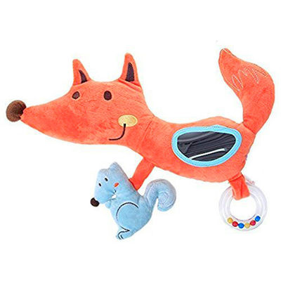 0 à 3 ans mordent la poussette pour apaiser les jouets respirables de peluche de bébé pour le sommeil