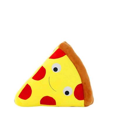 La peluche de bébé de pizza de simulation joue les enfants drôles pour l'interaction d'enfant de parent