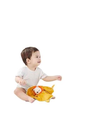 0-1 marionnette de main nouveau-née an de peluche de peluche Toy Baby Comforting Towel