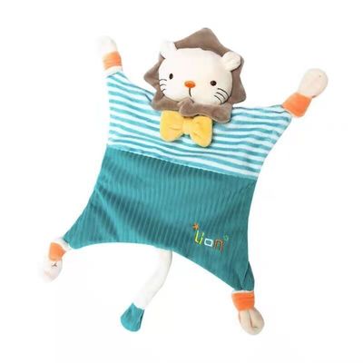 La poupée adaptée aux besoins du client de Lion Comfort Sleeping Baby Plush pour de nouvelles dents mordent