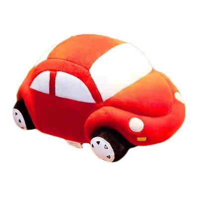 Les jouets de peluche de voiture de bande dessinée d'enfants reposent le cadeau de mariage d'animal familier adapté aux besoins du client