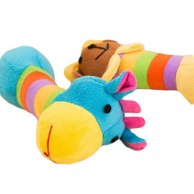 Le chien molaire résistant de morsure choie des jouets de peluche écorcent l'oreiller de peluche avec le bruit 20cm