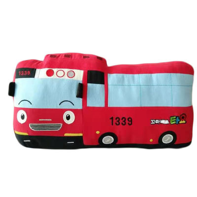 Garçons jouets de peluche de voiture de S d'autobus scolaire de peluche de Toy Children rouge ou vert de 30cm '