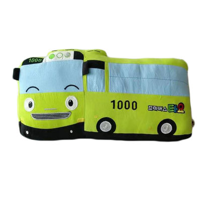 Garçons jouets de peluche de voiture de S d'autobus scolaire de peluche de Toy Children rouge ou vert de 30cm '