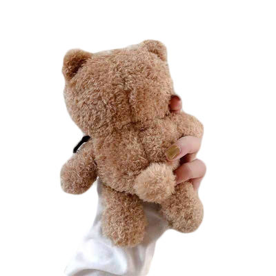 Peluche protectrice de caisse de casque de Teddy Bear Doll Apple Wireless