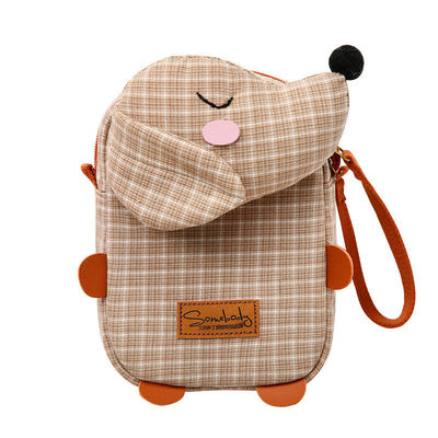 La petite bourse de pièce de monnaie de peluche de sac à main joue doucement les sacs d'école ISO9001