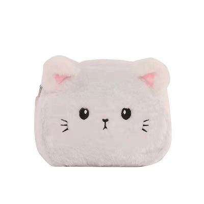 sac à dos mignon à princesse Girl Cross Body Cat Plush Bag Fluffy Baby de 12*20cm petit