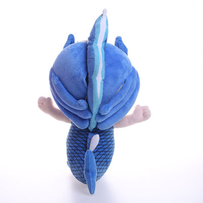 peluche bleue de sirène de peluche de 20cm pour que le bébé dorme avec