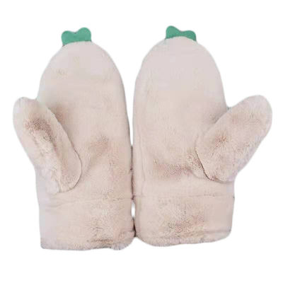 Fille de Plush Gloves For d'étudiant de bande dessinée