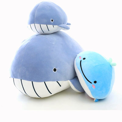 Jouets de peluche bourrés par poissons bleu-clair