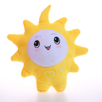 le cadeau de Saint-Valentin d'oreiller de peluche de tournesol de 20cm a bourré des jouets de peluche adaptés aux besoins du client