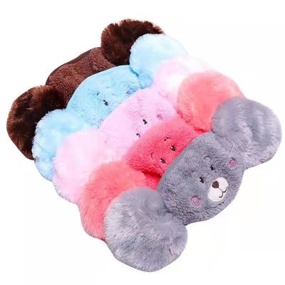 Bouche-oreille de bouche de peluche de bande dessinée avec le sac d'oreille