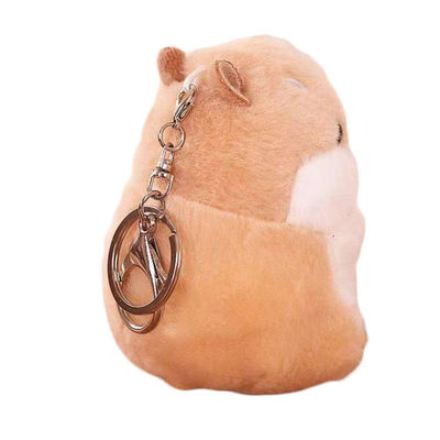 Cadeau d'anniversaire pendant de Chubby Hamster Plush Keychain Bag Mini Plush Doll