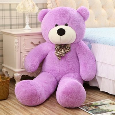 présent pourpre de 1.2m grand Teddy Bear Doll Wedding Birthday