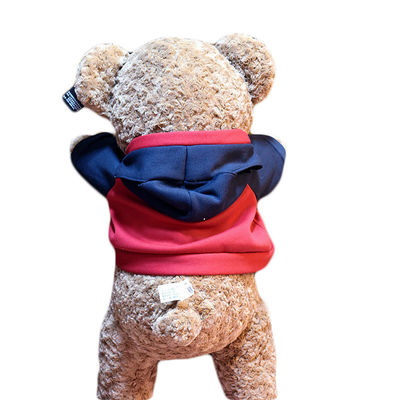 la poupée de Brown Rose Velvet Teddy Bear Plush du nègre 200g de 18cm a habillé le jouet câlin mignon