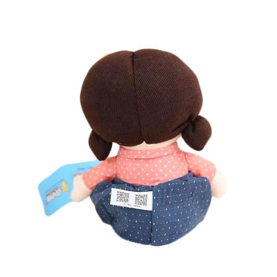 la peluche de poupée de la fille 140g de 20cm joue tenir la poupée mignonne de zodiaque d'oreiller