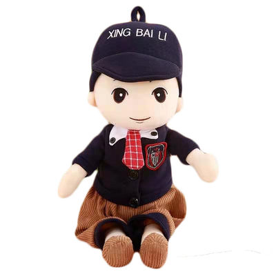 les jouets mignons de peluche de poupée de 45cm Little Boy habillent le bébé mignon - le présent des enfants de poupée