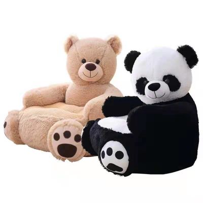 chaise mignonne de peluche de bébé de jardin d'enfants de fille de garçon de chaises de peluche d'enfants de bande dessinée de 60cm