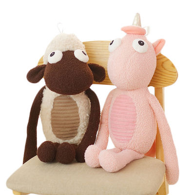 Poupée à jambes mignonne de peluche de peluches du vert 60cm d'avocat la longue a adapté aux besoins du client