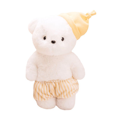 Chapeau lavable de la main 100g Teddy Bear Plush Toys With