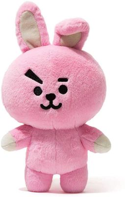 Bébé inodore apaisant la poupée rose de peluche de lapin de 25cm