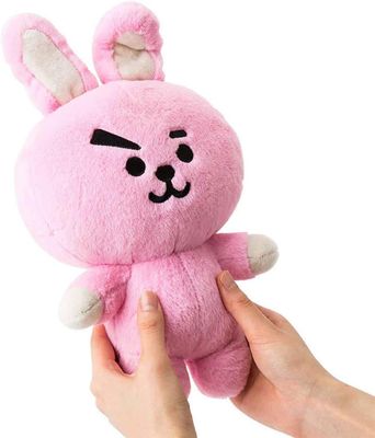 Bébé inodore apaisant la poupée rose de peluche de lapin de 25cm