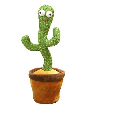 peluche de danse Toy For Home Decoration de cactus de chant de 30cm