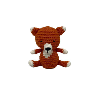 Jouet fait main de peluche de Fox