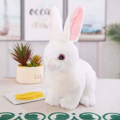 Long Bunny Plush Toy For Baby apaiser d'OEM 30cm